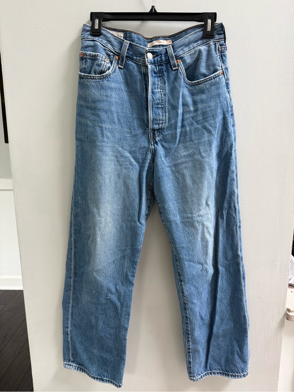 Levi's Light Blue Straight Leg Jeans
